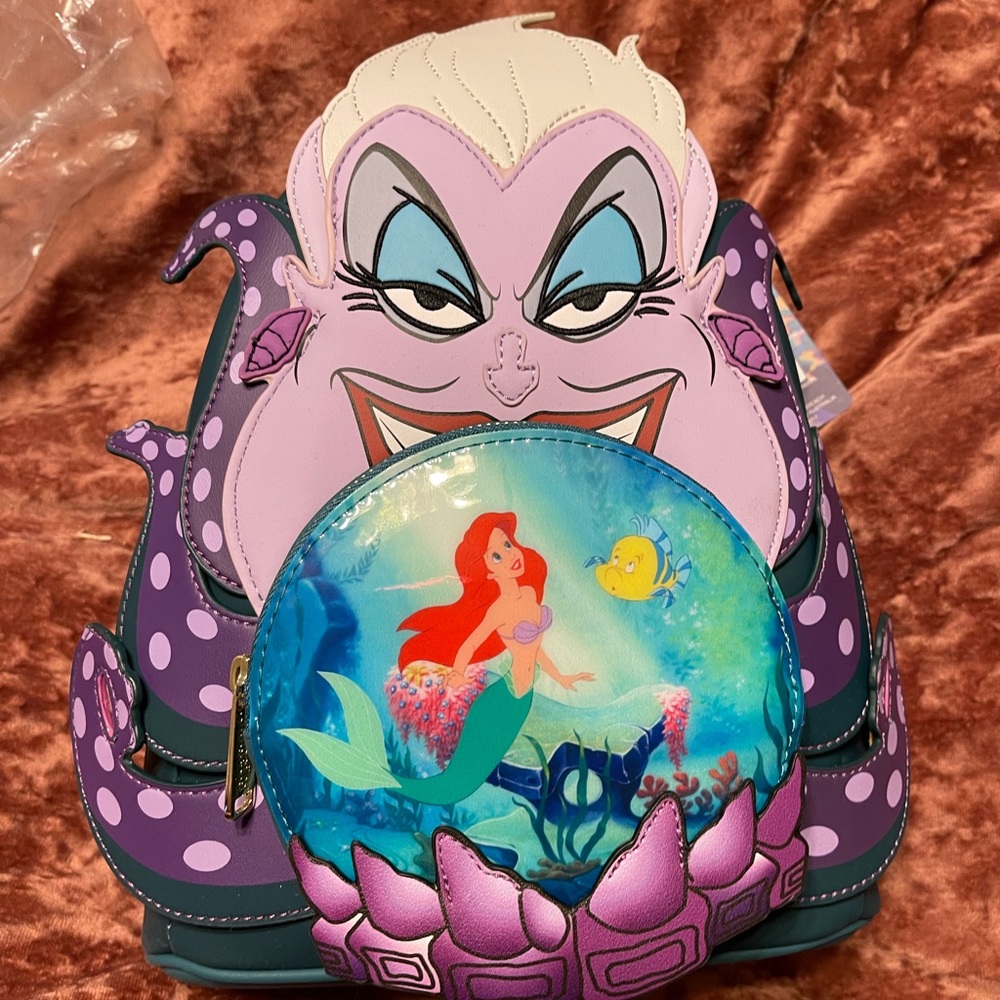 NWT Ursula Loungefly mini backpack